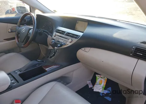 2010 Lexus Rx 350 from USA, damaged, VIN 2T2BK1BA2AC031848